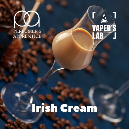 Фото, Видео, Пищевой ароматизатор для вейпа TPA "Irish Cream" (Ирландский крем) 