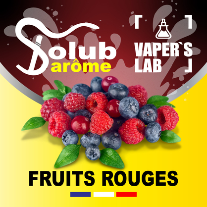 Фото, Видео, Аромки для вейпа Solub Arome "Fruits rouges" (Микс лесных ягод) 