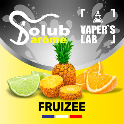 Фото, Видео, Ароматизатор для жижи Solub Arome "Fruizee" (Цитрусовый микс) 