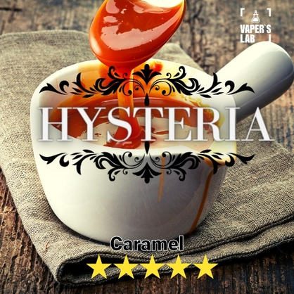 Фото купити рідину для вейпа без нікотину hysteria caramel 30 ml