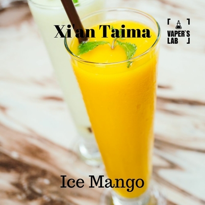 Фото, Відеоогляди на Найкращі ароматизатори для вейпа Xi'an Taima "Ice Mango" (Манго з холодком) 