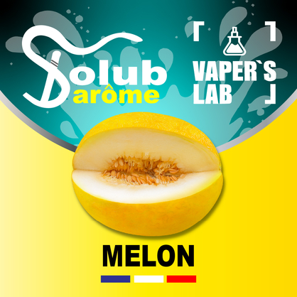 Фото, Видео, ароматизатор для самозамеса Solub Arome "Melon" (Сочная дыня) 