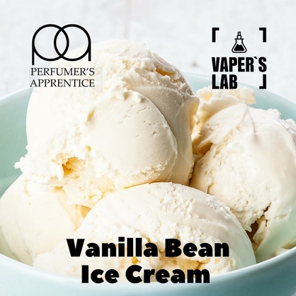 Фото, Видео, Натуральные ароматизаторы для вейпов TPA "Vanilla Bean Ice Cream" (Ванильное мороженое) 