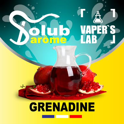 Фото, Відеоогляди на Аромки для самозамісу Solub Arome "Grenadine" (Гранатовий коктейль) 