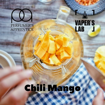 Фото, Видео, Ароматизаторы для солевого никотина   TPA "Chili mango" (Манго со специями) 