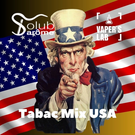 Відгуки на Натуральні ароматизатори для вейпа Solub Arome "Tabac Mix USA" (Американський тютюн) 