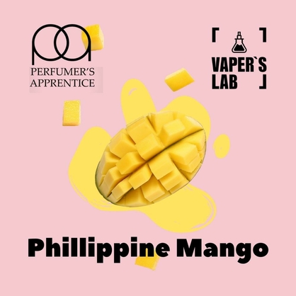 Фото, Видео, Ароматизатор для самозамеса TPA "Philippine Mango" (Филиппинское манго) 