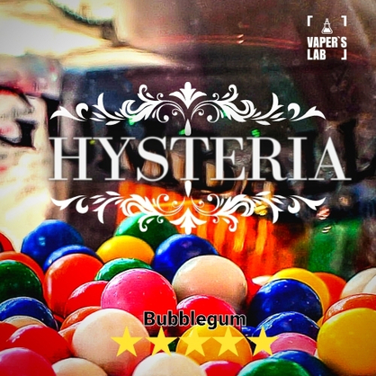 Фото, Видео на жижки Hysteria Bubblegum 30 ml