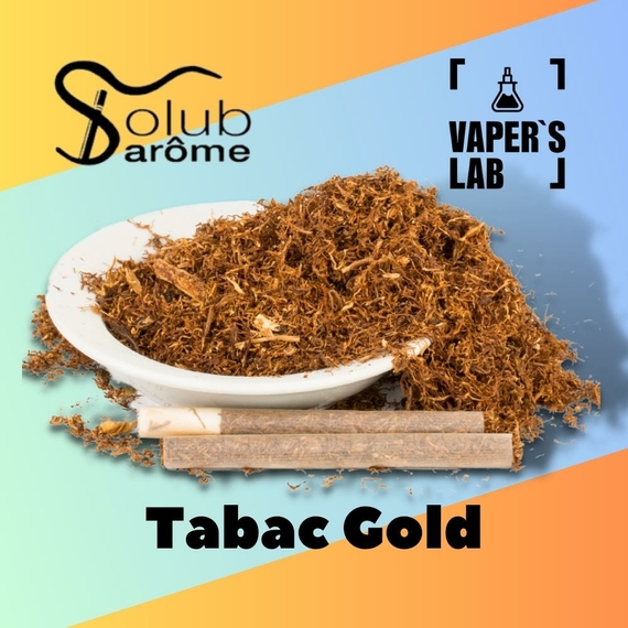 Отзывы на Компоненты для самозамеса Solub Arome "Tabac Gold" (Легкий табак) 