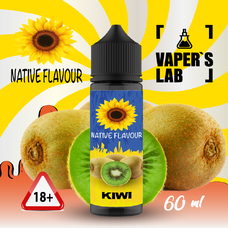 Жижа для вейпа без нікотину купити Native Flavour Kiwi 60 ml
