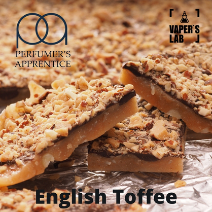 Фото, Видео, Купить ароматизатор TPA "English Toffee" (Английская ириска) 