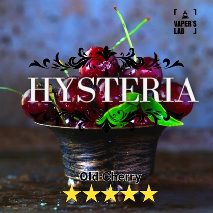 Фото, Видео на жижа Hysteria Old Cherry 30 ml