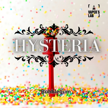 Фото, Видео на жижки Hysteria Bubblegum 30 ml