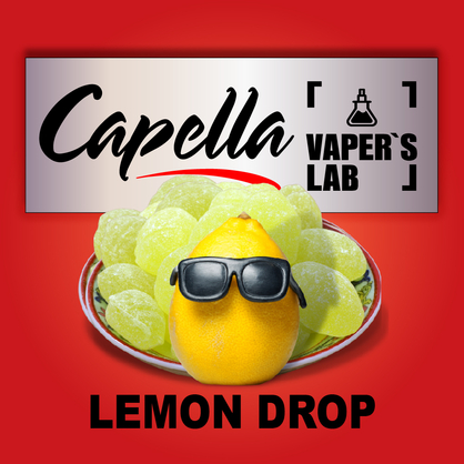 Фото на Ароматизатори Capella Lemon Drop Лімонний льодяник