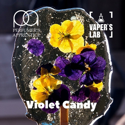 Фото, Видео, Ароматизаторы вкуса TPA "Violet Candy" (Фиалковые леденцы) 