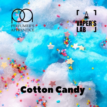 Фото, Відеоогляди на ароматизатор для самозамісу TPA "Cotton Candy" (Солодка вата) 