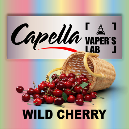 Фото на Ароматизатор Capella Wild Cherry with Stevia Дика Вишня