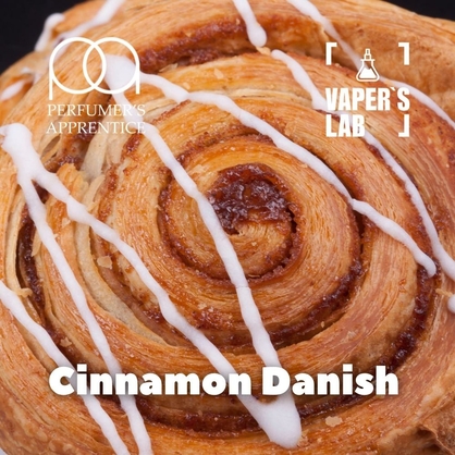 Фото, Видео, Лучшие вкусы для самозамеса TPA "Cinnamon Danish" (Булочка с корицей) 