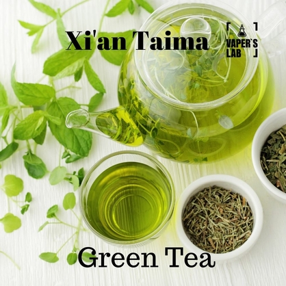 Фото, Відеоогляди на Ароматизатор для вейпа Xi'an Taima "Green Tea" (Зелений чай) 