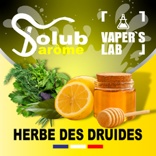 Ароматизатор для вейпа Solub Arome "Herbe des druides" (Трави з лимоном та медом)