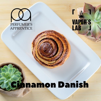 Фото, Видео, Лучшие вкусы для самозамеса TPA "Cinnamon Danish" (Булочка с корицей) 