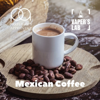 Фото, Видео, Натуральные ароматизаторы для вейпа  TPA "Mexican Coffee" (Мексиканский кофе) 