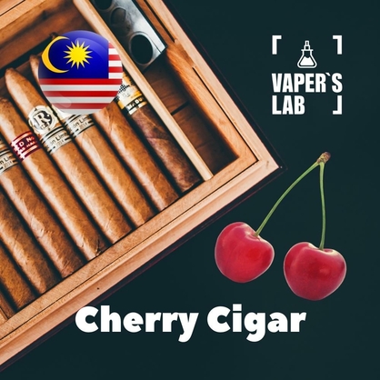 Фото на Ароматизатор для вейпа Malaysia flavors Cherry Cigar