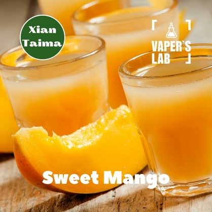 Фото, Відеоогляди на Ароматизатори для рідини вейпів Xi'an Taima "Sweet Mango" (Солодкий манго) 