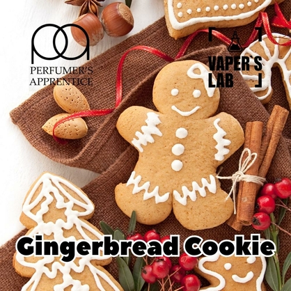 Фото, Відеоогляди на Натуральні ароматизатори для вейпа TPA "Gingerbread Cookie" (Пряникове печиво) 