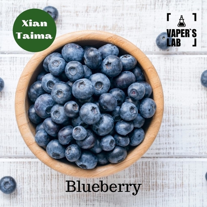 Фото, Видео, Натуральные ароматизаторы для вейпов Xi'an Taima "Blueberry" (Голубика) 