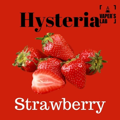 Фото, Видео на жижу для вейпа Hysteria Strawberry 100 ml