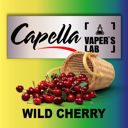 Фото на аромку Capella Wild Cherry with Stevia Дикая Вишня