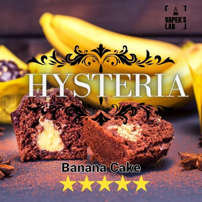 Фото заправка для пода дешево hysteria banana cake 30 ml