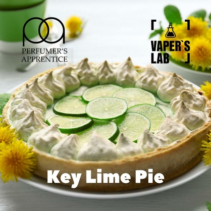 Фото, Видео, Премиум ароматизатор для электронных сигарет TPA "Key Lime Pie" (Лаймовый пирог) 