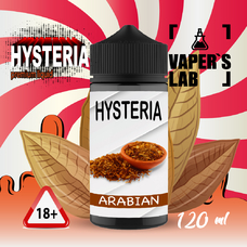 Рідина для вейпа безкоштовно Hysteria Arabic Tobacco 100 ml