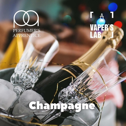 Фото, Видео, Ароматизаторы для вейпа купить украина TPA "Champagne" (Шампанское) 