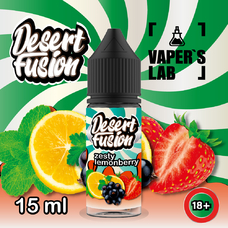 Жижи для пода Dessert Fusion Salt 15 мл Zesty Lemonberry