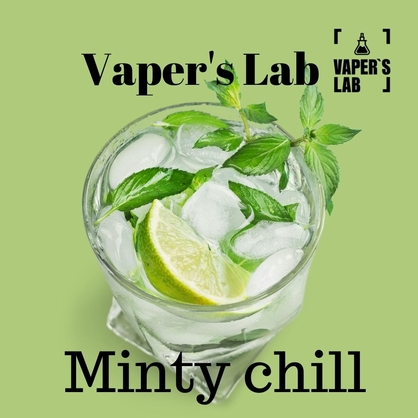 Фото, Видео на Жидкости для вейпа Vapers Lab Minty chill 60 ml