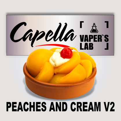 Фото на Aroma Capella Peaches and Cream V2 Персик і вершки