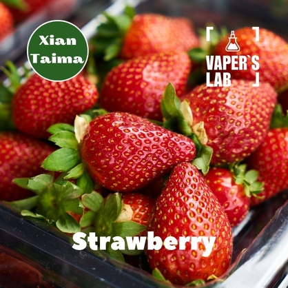 Фото, Видео, Аромки для самозамеса Xi'an Taima "Strawberry" (Клубника) 