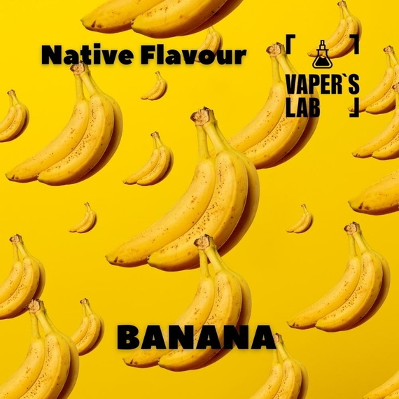 Відгуки на Ароматизатор для жижи Native Flavour Banana 30мл