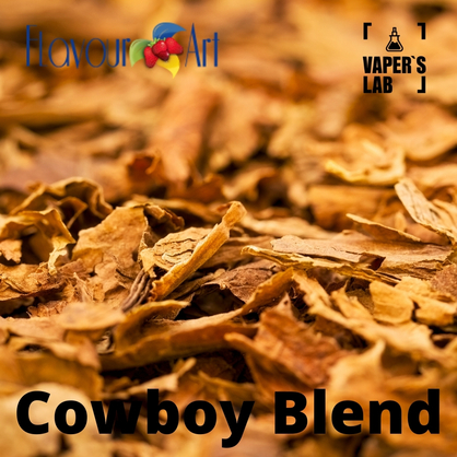 Фото на Aroma для вейпа FlavourArt Cowboy Blend Табак