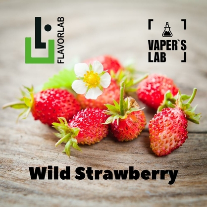 Фото на Аромку для вейпа Flavor Lab Wild Strawberry 10 мл