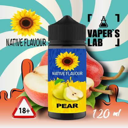 Фото купити рідину для вейпа native flavour pear 120 ml
