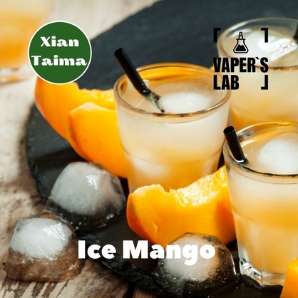 Фото, Відеоогляди на Найкращі ароматизатори для вейпа Xi'an Taima "Ice Mango" (Манго з холодком) 