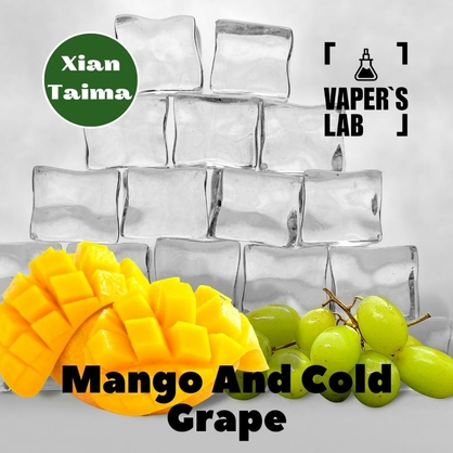 Фото, Відеоогляди на Найкращі харчові ароматизатори Xi'an Taima "Mango and Cold Grape" (Манго та холодний виноград) 