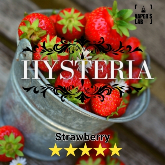 Відгуки на Рідини для вейпа Hysteria Strawberry 30 ml