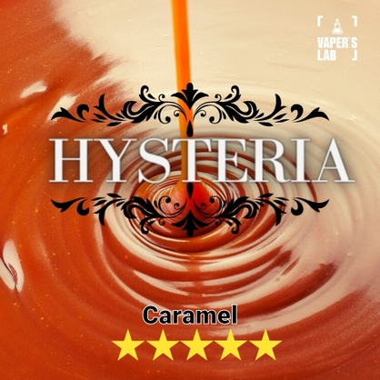 Фото, Видео на жижа Hysteria Caramel 30 ml