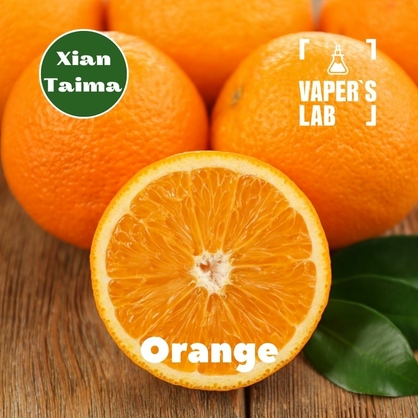 Фото, Відеоогляди на Ароматизатори для рідини вейпів Xi'an Taima "Orange" (Апельсин) 