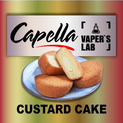 Фото на Aroma Capella Custard Cake Заварний торт